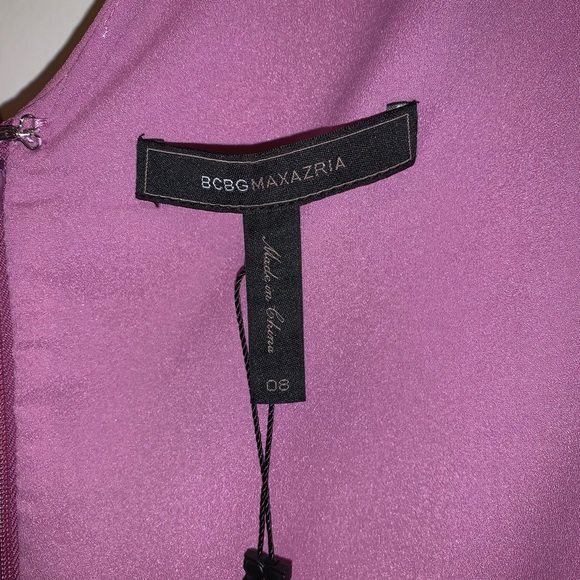 BCBGMaxAzria Lavender Dress - Picture 3 of 4